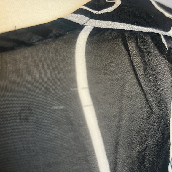 Bison Bisou maternity sheer blouse - Picture 4 of 5